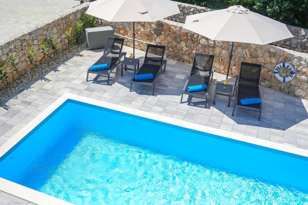 Villa Kaoru Brand New Villa With A Heated Swimming Pool Malinska Exterior photo